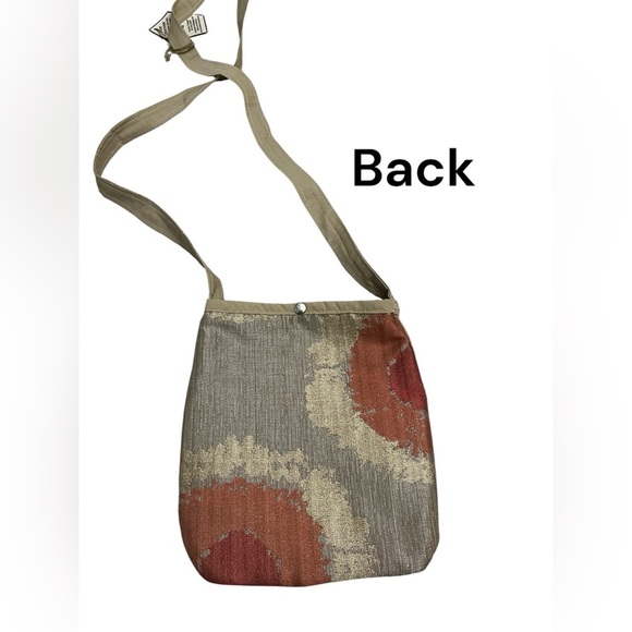 Handmade Crossbody Bag Repurposed Material NWT - Picture 4 of 5